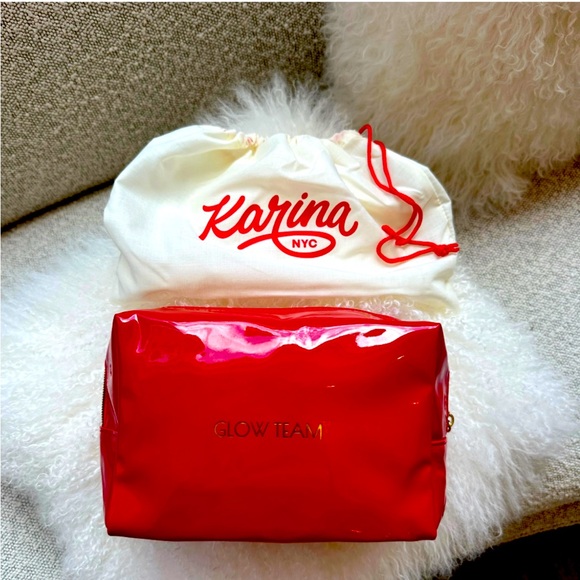 karina NYC Handbags - RUBY RED BRAG BAG